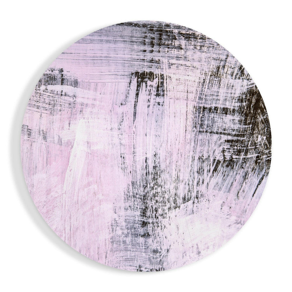Abstract Glass Wall Art.