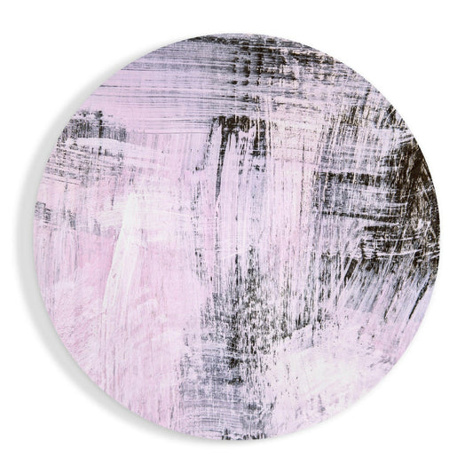 Abstract Glass Wall Art.