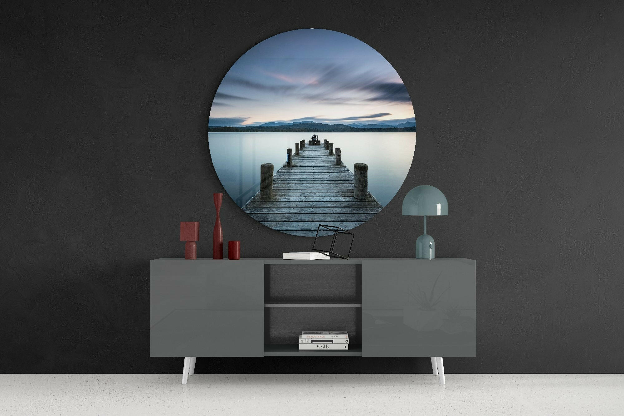 Dock Glass Wall Art.