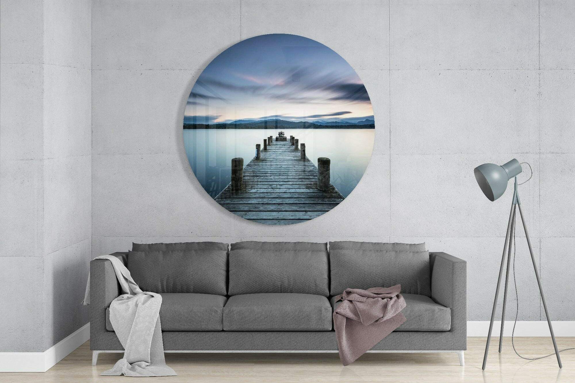Dock Glass Wall Art.