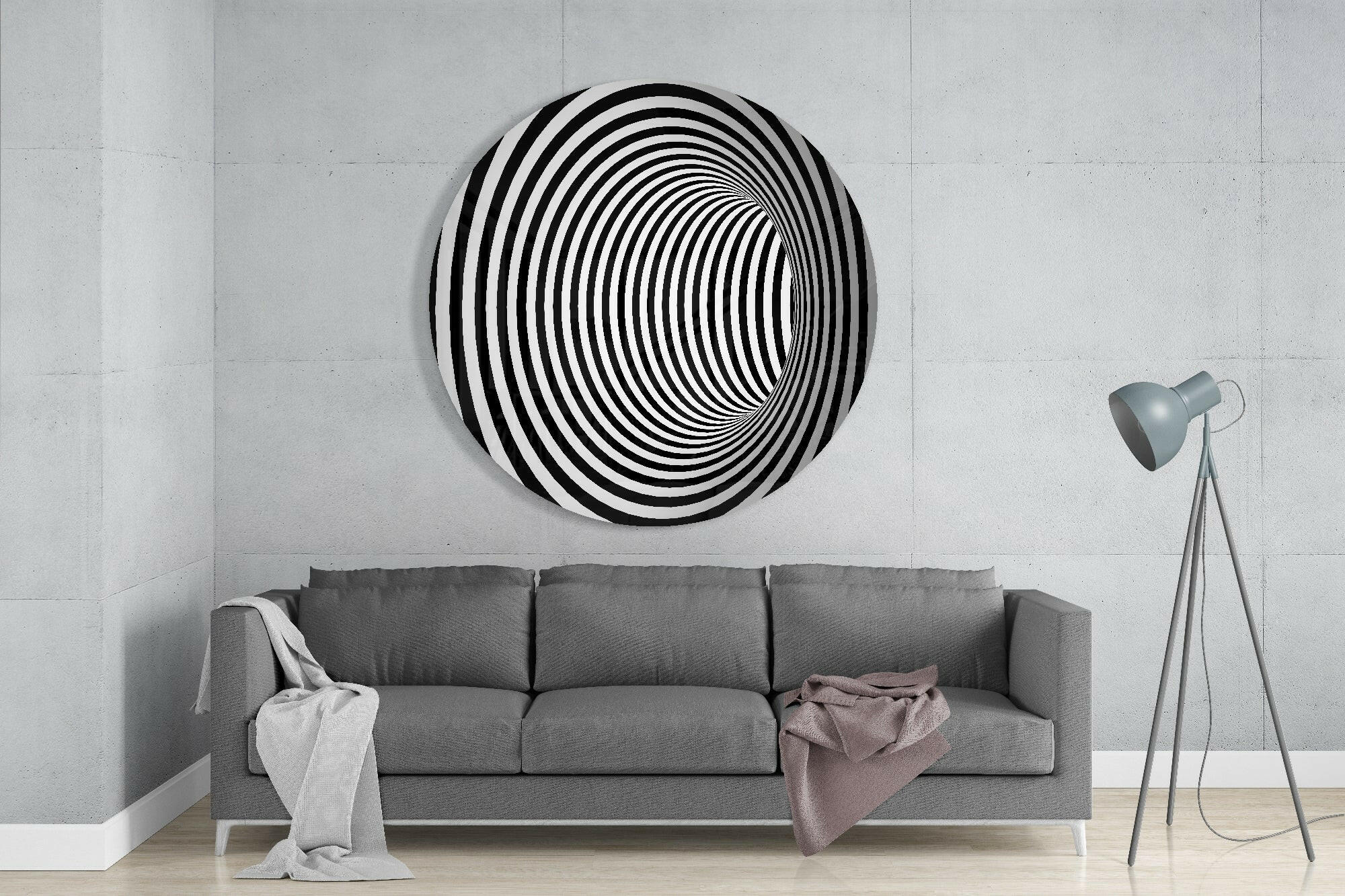 Hypnotic Glass Wall Art.