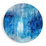 Abstract Glass Wall Art.