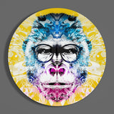 Philosopher Gorilla Glass Wall Art