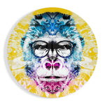 Philosopher Gorilla Glass Wall Art.