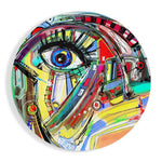 Abstract Complex Glass Wall Art.