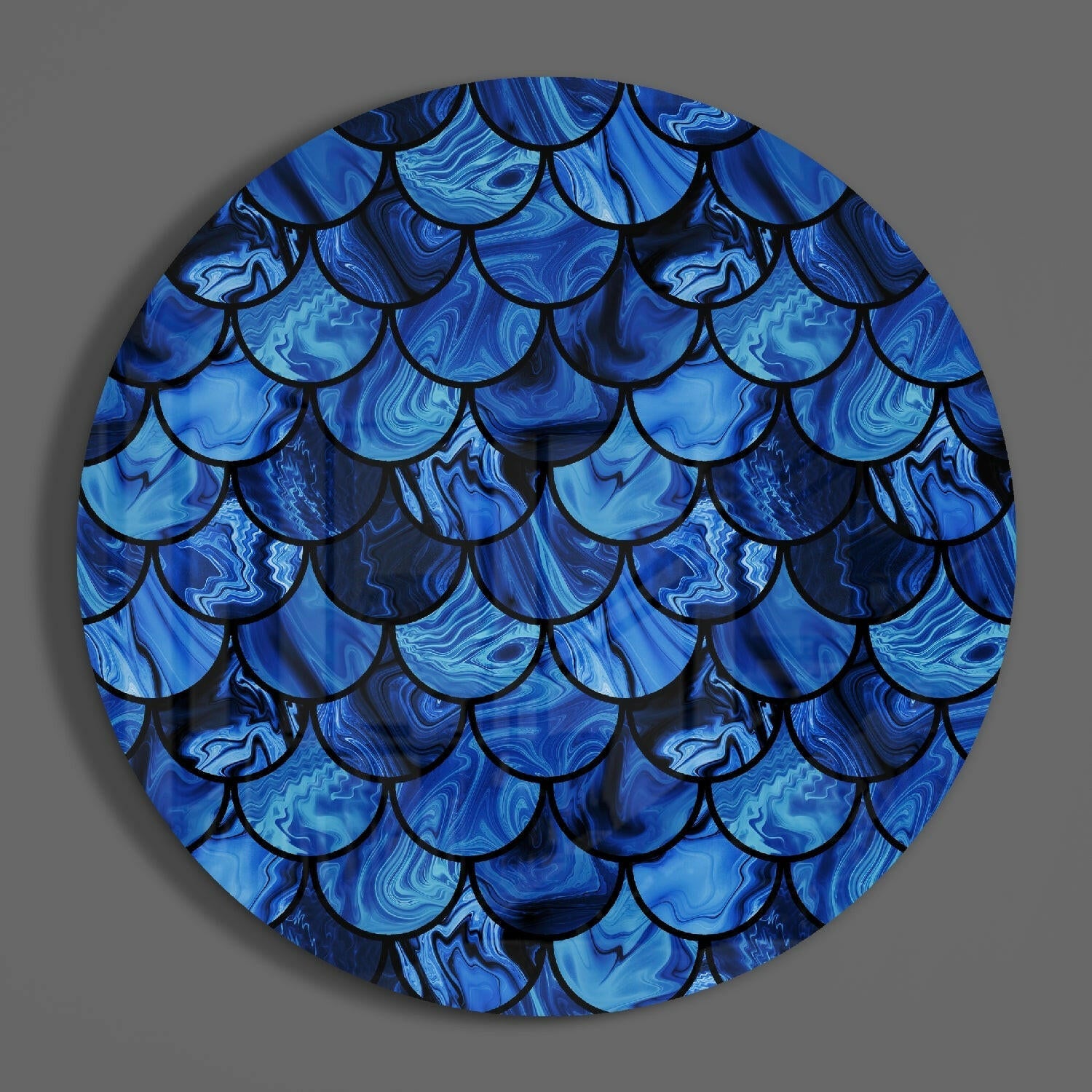 Stamp Glass Wall Art.