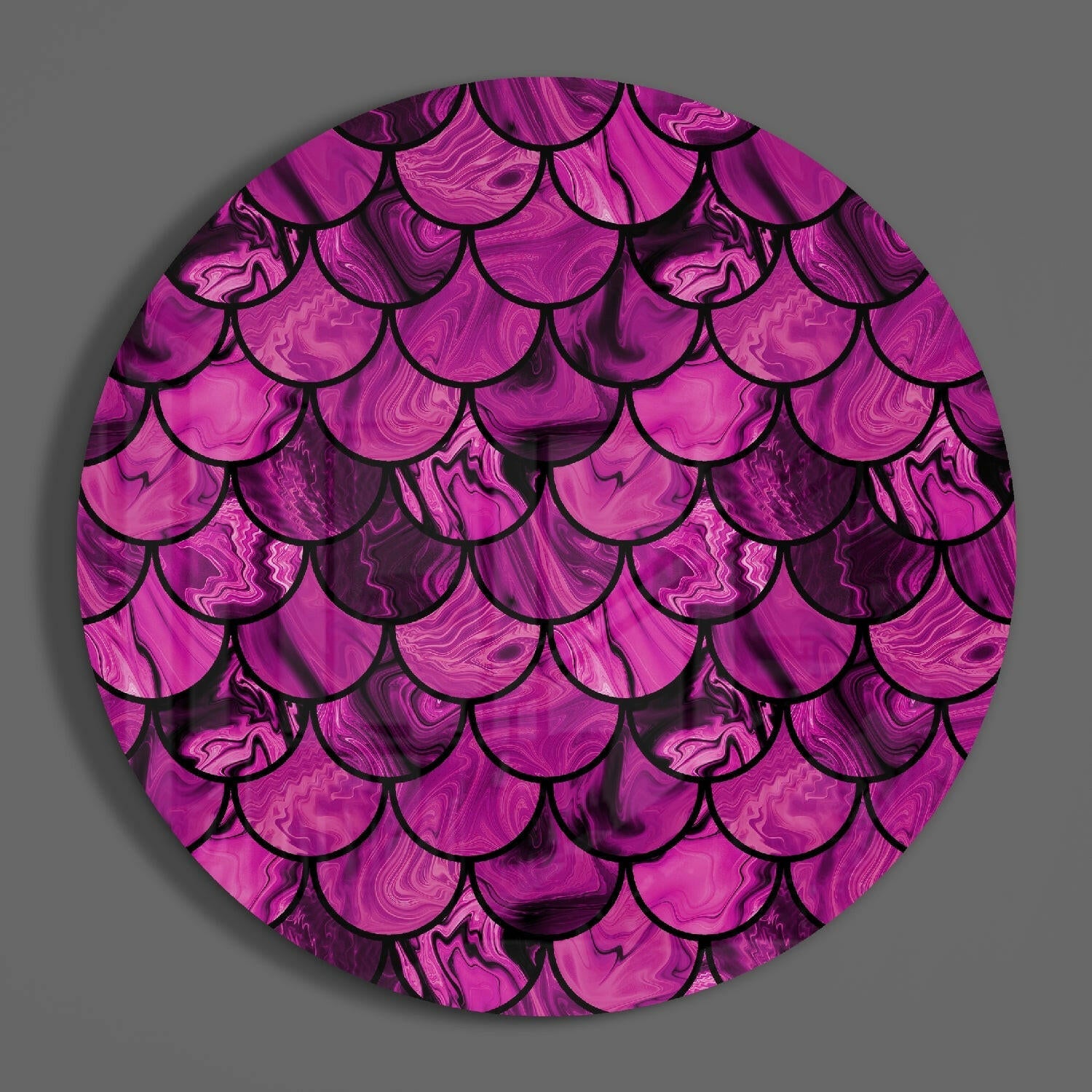 Stamp Glass Wall Art.