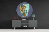 Split Glass Wall Art.