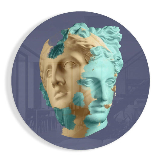 Split Glass Wall Art.
