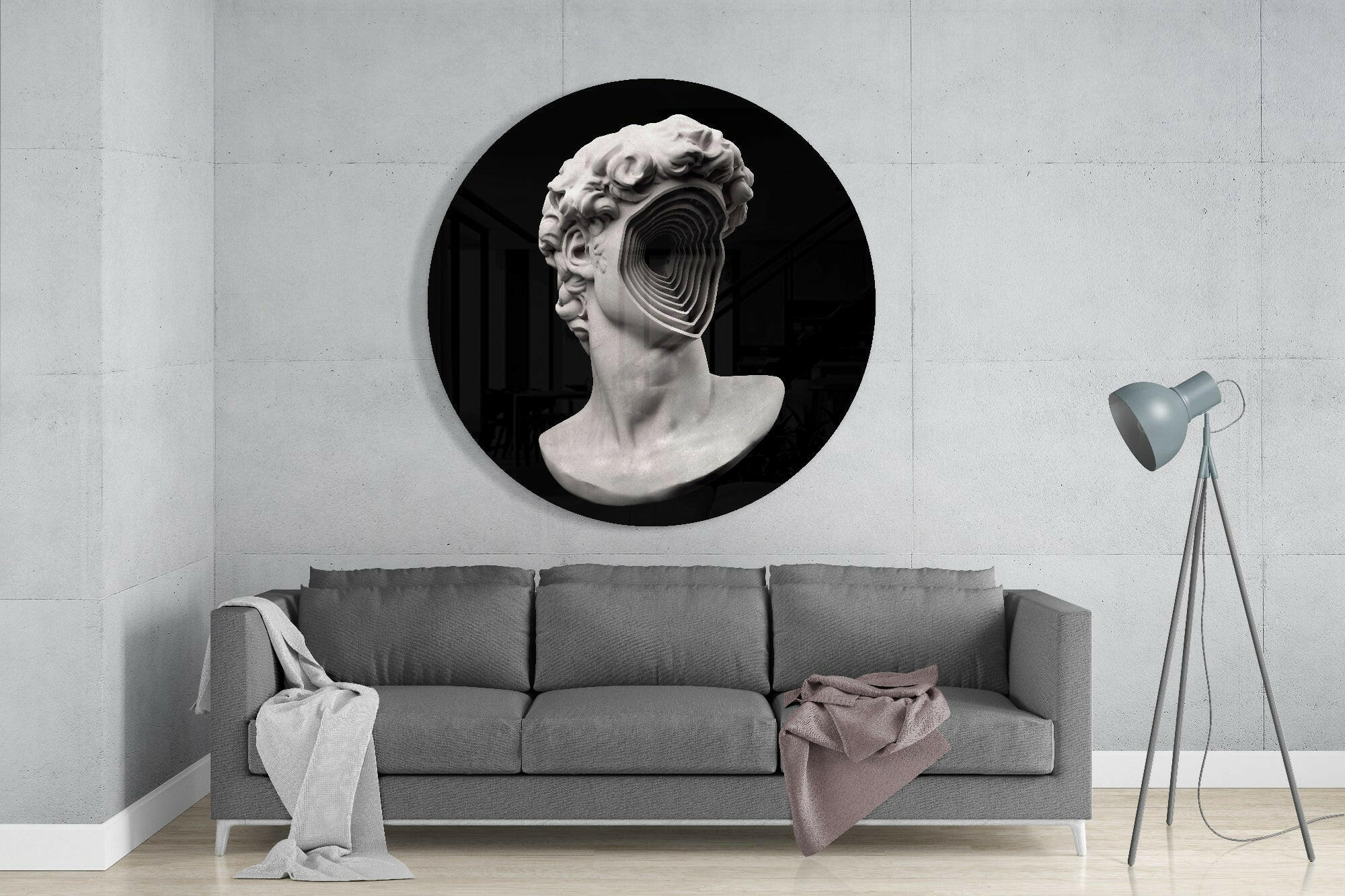 Space Glass Wall Art.