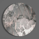Abstract Flow Glass Wall Art.