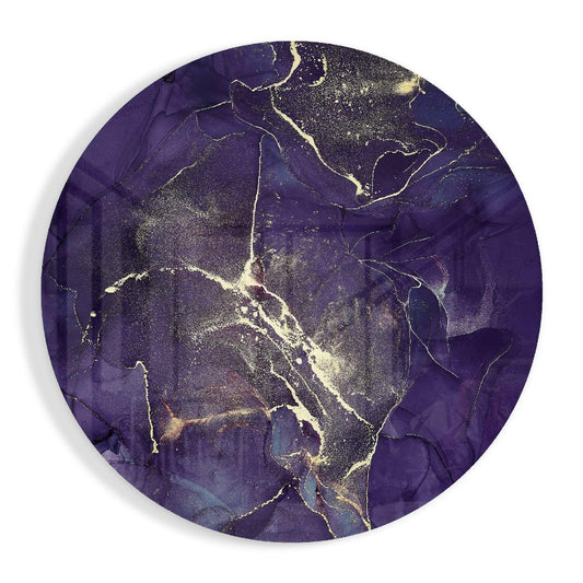 Abstract Flow Glass Wall Art.