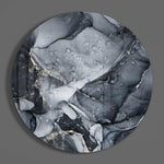 Abstract Flow Glass Wall Art.