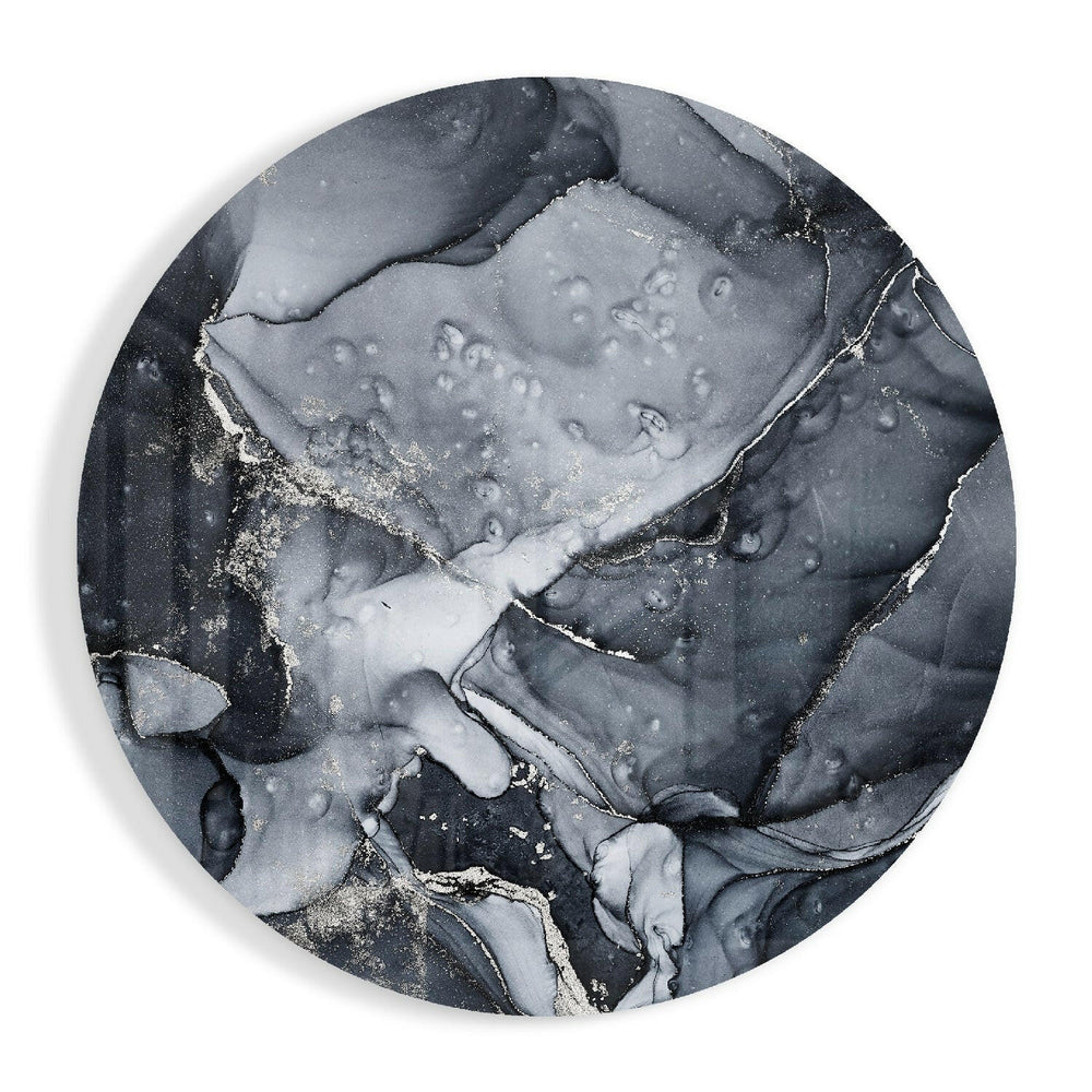 Abstract Flow Glass Wall Art.