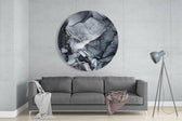 Abstract Flow Glass Wall Art.