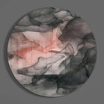 Abstract Flow Glass Wall Art.