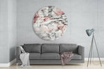 Abstract Flow Glass Wall Art.