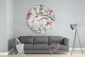 Abstract Flow Glass Wall Art.