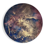 Abstract Flow Glass Wall Art.