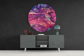 Abstract Flow Glass Wall Art.