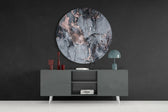 Abstract Flow Glass Wall Art.