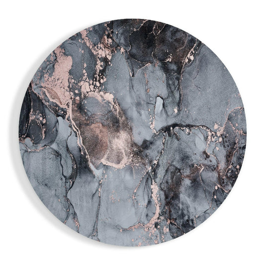 Abstract Flow Glass Wall Art.