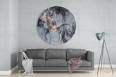 Abstract Flow Glass Wall Art.
