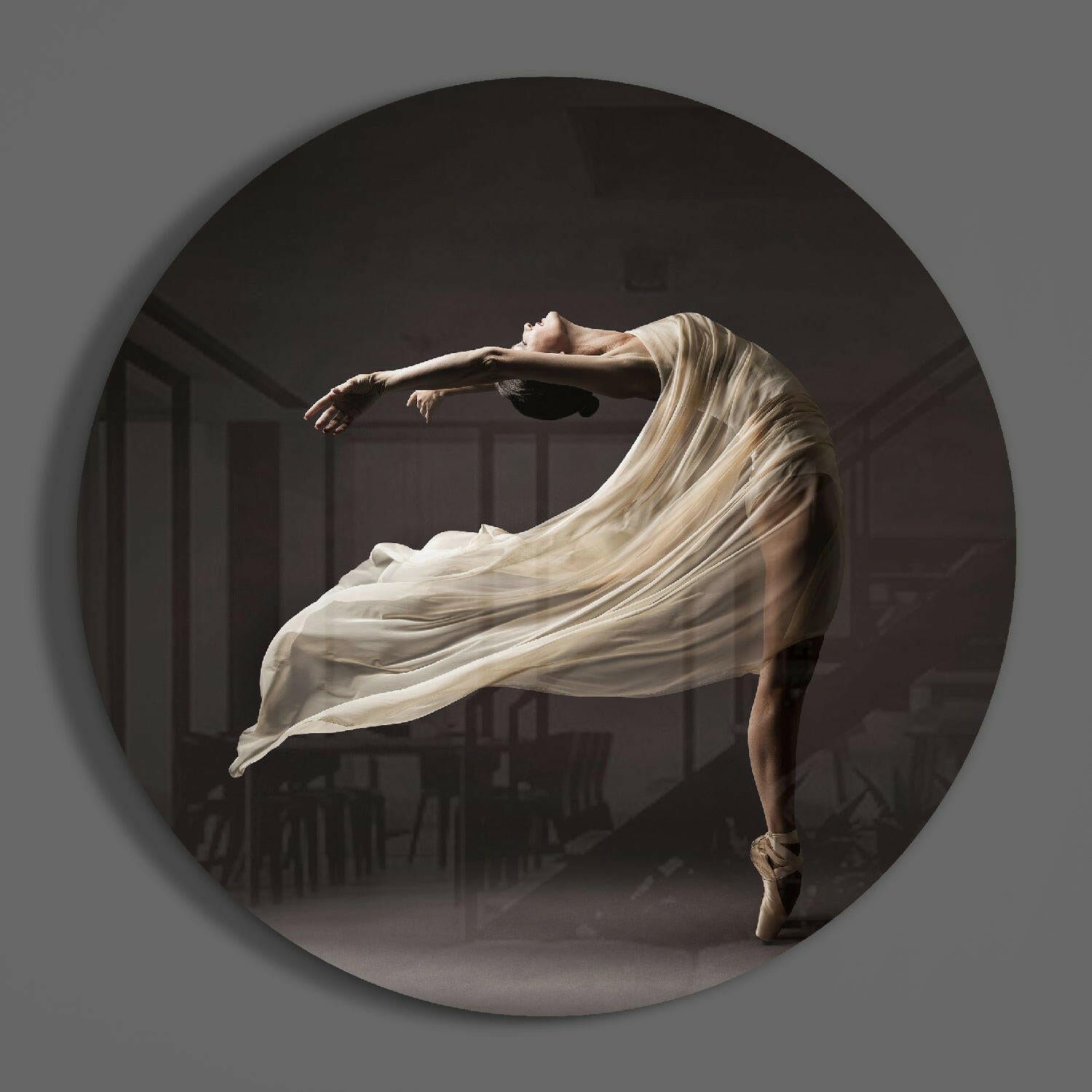 Ballet Glass Wall Art.