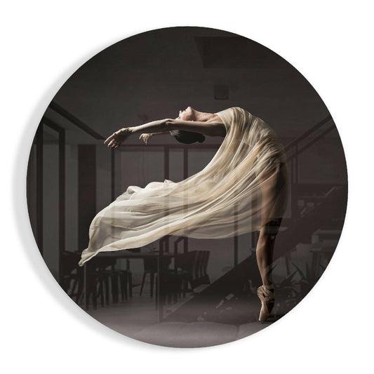Ballet Glass Wall Art.