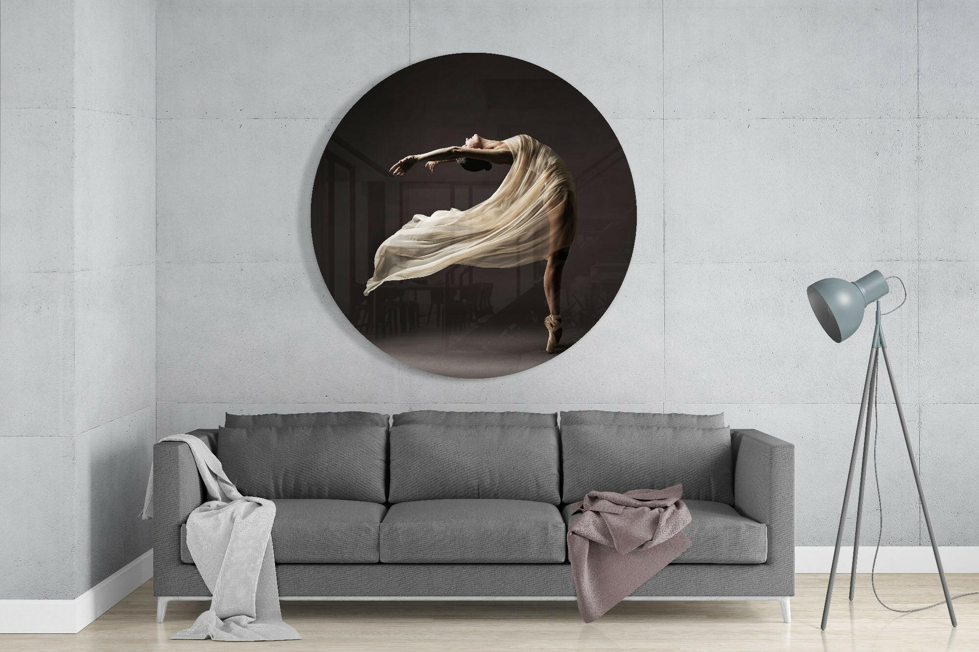 Ballet Glass Wall Art.