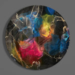 Color Explosion Glass Wall Art.