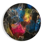 Color Explosion Glass Wall Art.