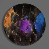 Color Explosion Glass Wall Art.