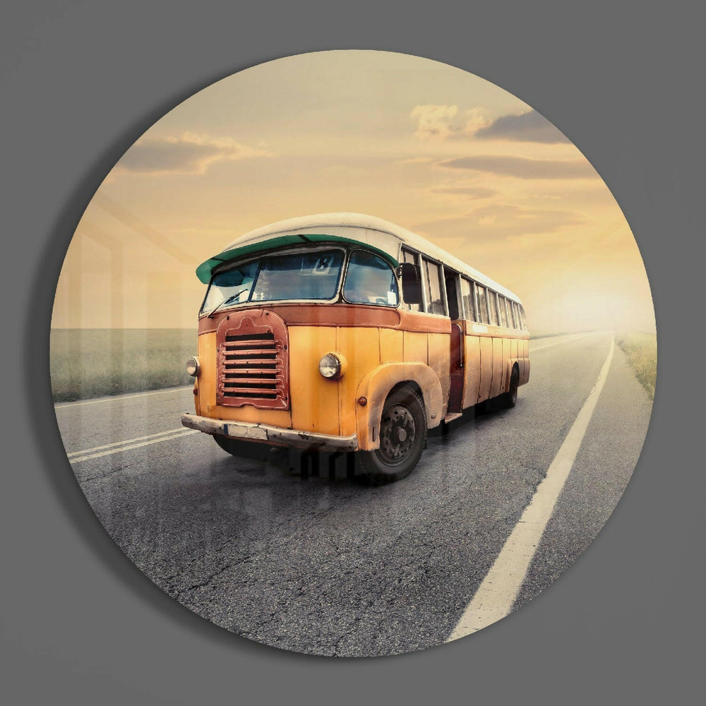 Caravan Glass Wall Art.