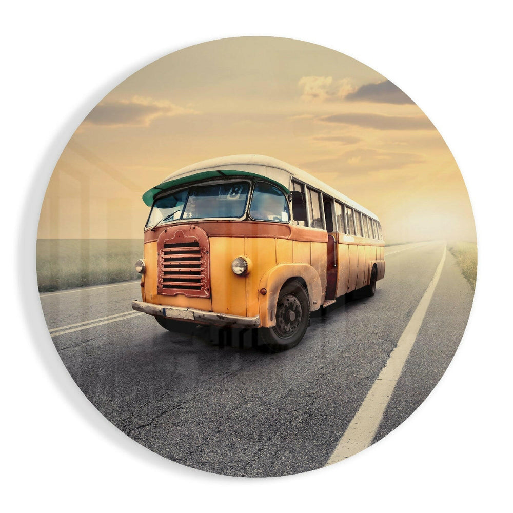 Caravan Glass Wall Art.