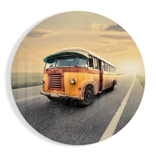 Caravan Glass Wall Art.