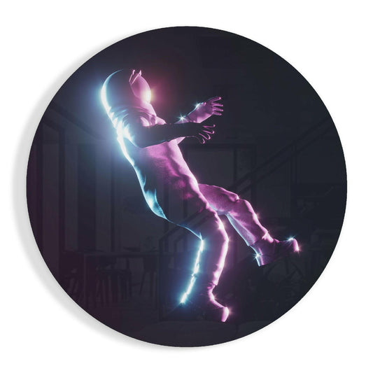 Astronaut Glass Wall Art.