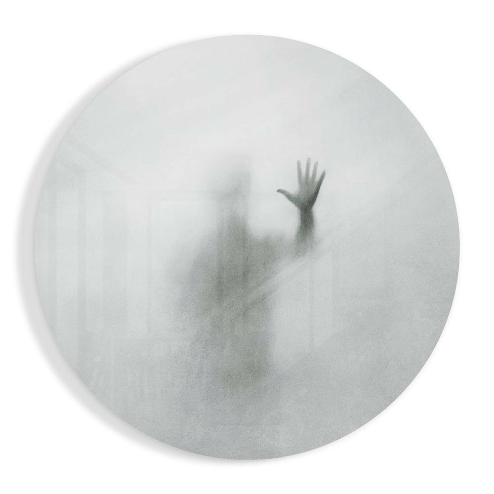 Uncertainty Glass Wall Art.