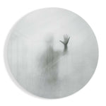 Uncertainty Glass Wall Art.
