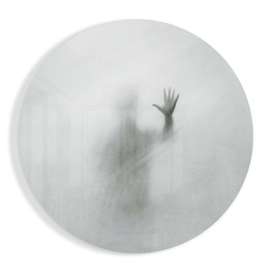 Uncertainty Glass Wall Art.