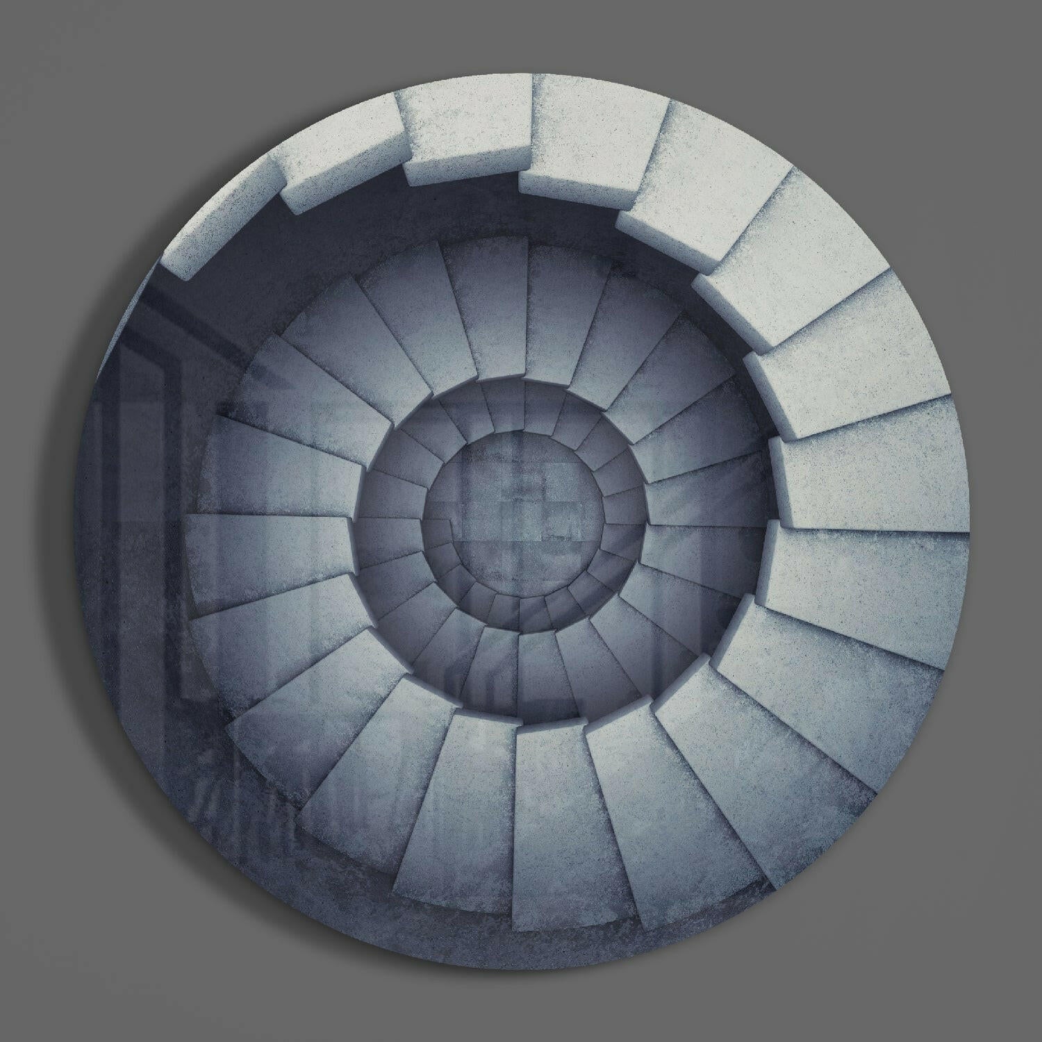 Stair Glass Wall Art.