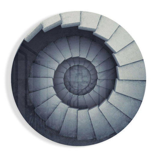 Stair Glass Wall Art.