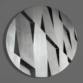 Abstract Glass Wall Art.