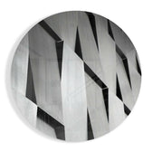 Abstract Glass Wall Art.