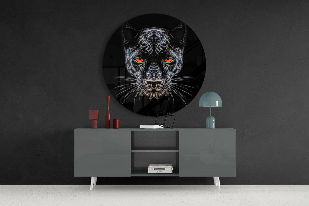 Puma Glass Wall Art.