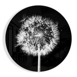 Dandelion Glass Wall Art.