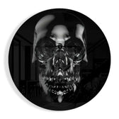 Skull Glass Wall Art.