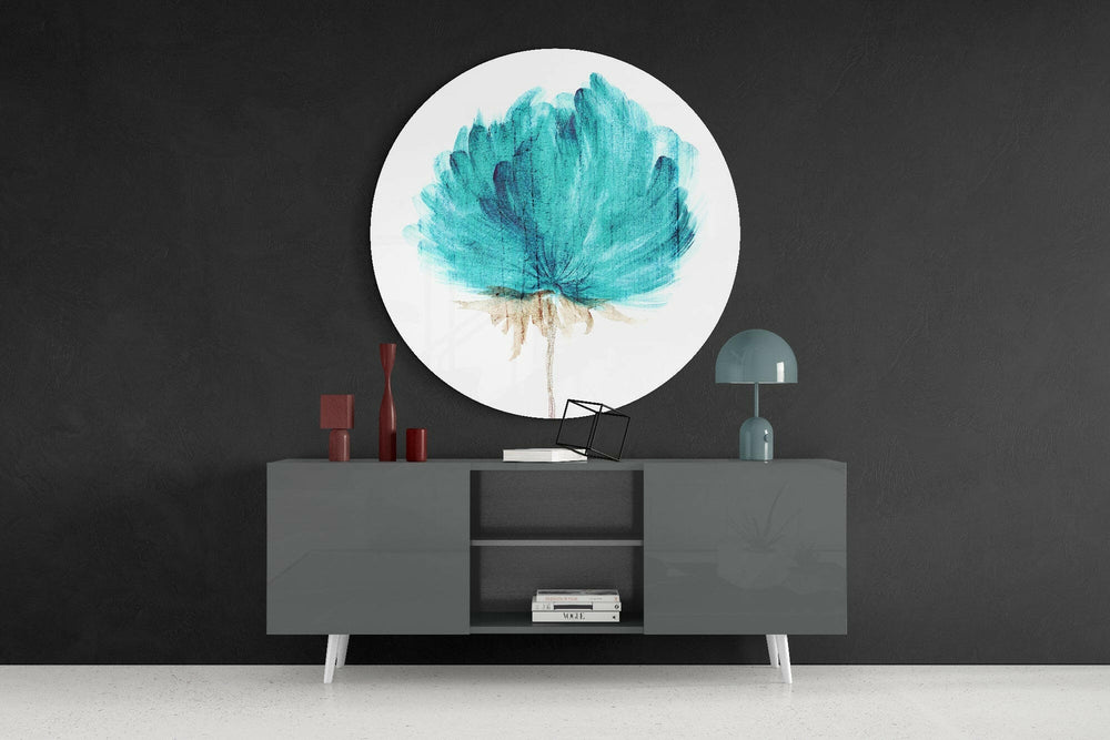 Flower Glass Wall Art.