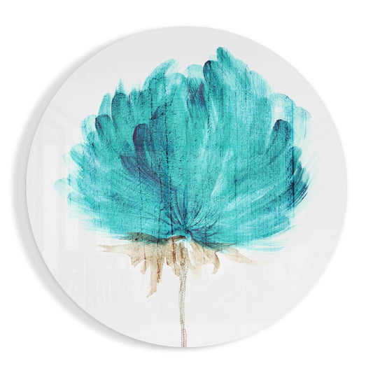 Flower Glass Wall Art.