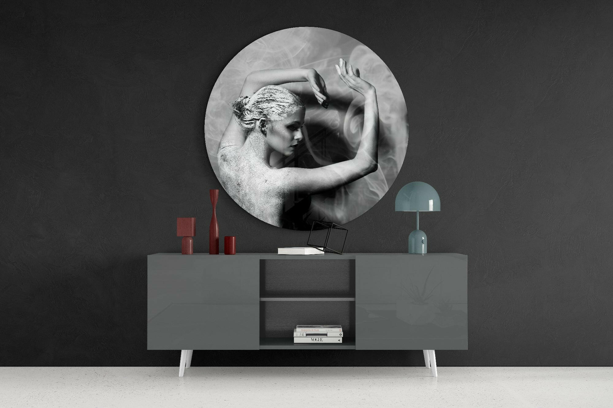 Dance Glass Wall Art.